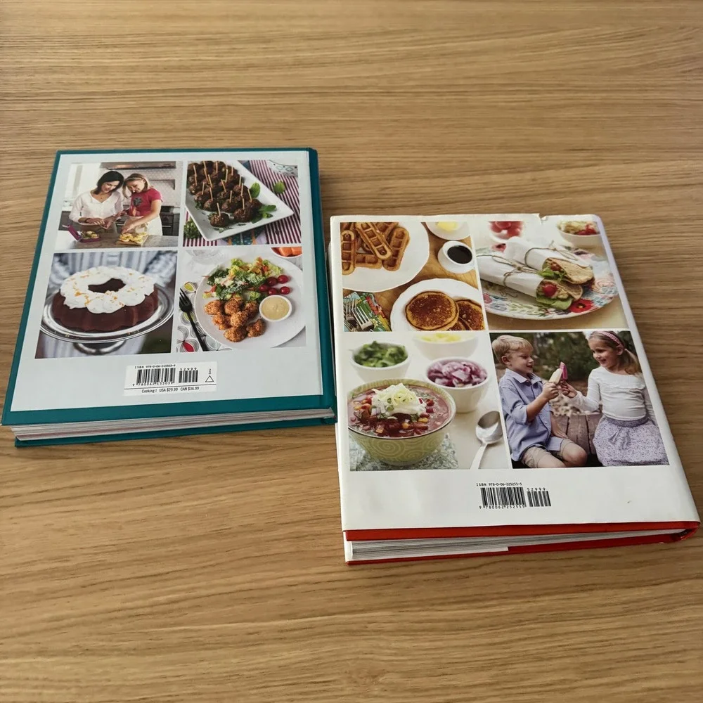 Lisa Leake Cookbook Set 100 Days of Real Food & Fast Fabulous Healthy Recipes